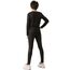 Echinodon Sportunterwäsche Kinder Fußball Jungen Mädchen Schnelltrockend Funktionsunterwäsche Kompressionsunterwäsche Set für Fitness Running Fußballtraining Basketball Radsport A-Schwarz S