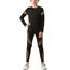 Echinodon Sportunterwäsche Kinder Fußball Jungen Mädchen Schnelltrockend Funktionsunterwäsche Kompressionsunterwäsche Set für Fitness Running Fußballtraining Basketball Radsport A-Golden M
