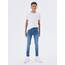 NAME IT Jungen NKMSILAS XSLIM Jeans 2002-TX, Black/W. MEDIUM Blue Denim, 128