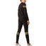 Echinodon Sportunterwäsche Kinder Fußball Jungen Mädchen Schnelltrockend Funktionsunterwäsche Kompressionsunterwäsche Set für Fitness Running Fußballtraining Basketball Radsport A-Golden S