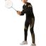 Echinodon Sportunterwäsche Kinder Fußball Jungen Mädchen Schnelltrockend Funktionsunterwäsche Kompressionsunterwäsche Set für Fitness Running Fußballtraining Basketball Radsport A-Golden 24