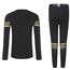 Echinodon Sportunterwäsche Kinder Fußball Jungen Mädchen Schnelltrockend Funktionsunterwäsche Kompressionsunterwäsche Set für Fitness Running Fußballtraining Basketball Radsport A-Golden 26