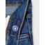 NAME IT Jungen NKMSILAS XSLIM Jeans 2002-TX, Black/W. MEDIUM Blue Denim, 164