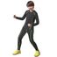 Echinodon Kinder Sportunterwäsche Fußball Junge Funktionsunterwäsche Set Kompressionsshirt + Kompressionshose Kompressionsunterwäsche für Training Skifahren Radsport (Fleecefutter-Grün, 164/170)