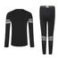 Echinodon Sportunterwäsche Kinder Fußball Jungen Mädchen Schnelltrockend Funktionsunterwäsche Kompressionsunterwäsche Set für Fitness Running Fußballtraining Basketball Radsport A-Silber 26
