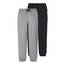 NAME IT Jungen NKMSWEAT Pant BRU, Grey Melange/W. Dark Sapphire, 92