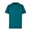 Build Your Brand Kinder T Shirt Basic – Rundhals Kurzarm Tee aus Baumwolle mit klassischer Passform für Alltag Schule Sommer und Freizeit Outfits,Retrogreen,110-116