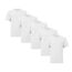 Fruit of the Loom 5 Kinder T-Shirts Valueweight 104 116 128 140 152 Diverse Farbsets auswählbar 100% Baumwolle (164, 5X Weiss & 1 HL Kauf Block)