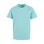 Build Your Brand Kinder T Shirt Basic – Rundhals Kurzarm Tee aus Baumwolle mit klassischer Passform für Alltag Schule Sommer und Freizeit Outfits,Berylblue,110-116