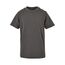 Build Your Brand Kinder T Shirt Basic – Rundhals Kurzarm Tee aus Baumwolle mit klassischer Passform für Alltag Schule Sommer und Freizeit Outfits,Grau,158-164