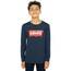 Levi's Kids -l/s batwing tee Jungen Dress Blues 8 Jahre