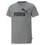 PUMA Jungen Ess Logo Tee B T-shirt, Medium Gray Heather, 152 EU
