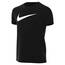 Nike Unisex Kinder Y Nk Df Park20 Tee Hbr Shirt, Black/White, 12-13 Jahre EU
