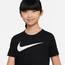 Nike Unisex Kinder Y Nk Df Park20 Tee Hbr Shirt, Black/White, 8-9 Jahre EU