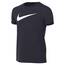 Nike Unisex Kinder Y Nk Df Park20 Tee Hbr T-Shirt, Obsidian/White, 11 Jahre EU