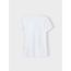 NAME IT Jungen Nkmt-shirt slank 2p Noos T Shirt, Bright White, 116 EU