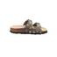 superfit Fussbettpantoffel, Hausschuhe für Kinder und Jugendliche, Grün 7030, 33 EU