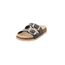 Superfit Fussbettpantoffel Hausschuhe 0-800111 Pantoffeln Schwarz Silber 010025 EU Mädchen