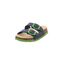 Superfit Fussbettpantoffel Hausschuhe 0-800111 PantoffelnBlau Grün 820034 EU Jungen