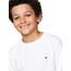 Tommy Hilfiger Jungen 2er Pack Langarmshirts Crew Neck aus Baumwolle, Blau (Desert Sky/White), 4-5 Jahre