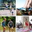 JOTO Wasserschuhe für Damen Herren Kinder, Unisex Badeschuhe Strandschuhe Quick-Dry Schnelltrockend Aquaschuhe Schwimmschuhe Surfschuhe Barfuß Schuhe