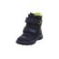 Superfit Jungen HUSKY warm gefütterte Sympatex Schneestiefel, BLAU/HELLGRÜN 8000, 36 EU