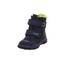 Superfit Jungen HUSKY warm gefütterte Sympatex Schneestiefel, BLAU/HELLGRÜN 8000, 30 EU