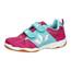 Lico Unisex Kinder Sport V Hallenturnschuhe, Pink Türkis Weiß, 34 EU