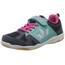 Lico Unisex Kinder Sport Vs Hallenturnschuhe, Marine Türkis Pink, 34 EU