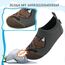 Kyopp Hausschuhe Kinder Junge Mädchen Pantoffeln Atmungsaktive Rutschfest Weich Barfussschuhe für Lauflernschuhe Kleinkinder Schuhe Kindergarten Unisex (Nashorn Dunkelgrau 22/23EU)