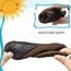 Kyopp Hausschuhe Kinder Junge Mädchen Pantoffeln Atmungsaktive Rutschfest Weich Barfussschuhe für Lauflernschuhe Kleinkinder Schuhe Kindergarten Unisex (Fuchs Dunkle Kaffeefarbe 20/21EU)