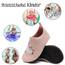 Kyopp Hausschuhe Kinder Junge Mädchen Pantoffeln Atmungsaktive Rutschfest Turnschläppchen Weich Barfussschuhe für Lauflernschuhe Kindergarten Slippers Gr.20-35 (Rosa Einhorn 32/33EU)