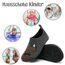 Kyopp Hausschuhe Kinder Junge Mädchen Pantoffeln Atmungsaktive Rutschfest Turnschläppchen Weich Barfussschuhe für Lauflernschuhe Kindergarten Slippers Gr.20-35 (Nashorn Dunkelgrau 24/25EU)