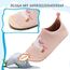Kyopp Hausschuhe Kinder Junge Mädchen Pantoffeln Atmungsaktive Rutschfest Weich Barfussschuhe für Lauflernschuhe Kleinkinder Schuhe Kindergarten Unisex (Rosa Einhorn 30/31EU)