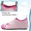 Kyopp Hausschuhe Kinder Junge Mädchen Pantoffeln Atmungsaktive Rutschfest Weich Barfussschuhe für Lauflernschuhe Kleinkinder Schuhe Kindergarten Unisex (Einhorn Rosa(Abstrakt) 32/33EU)
