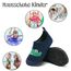 Kyopp Hausschuhe Kinder Junge Mädchen Pantoffeln Atmungsaktive Rutschfest Weich Barfussschuhe für Lauflernschuhe Kleinkinder Schuhe Kindergarten Unisex (Krokodil 34/35EU)