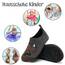 Kyopp Hausschuhe Kinder Junge Mädchen Pantoffeln Atmungsaktive Rutschfest Weich Barfussschuhe für Lauflernschuhe Kleinkinder Schuhe Kindergarten Unisex (Nashorn Dunkelgrau 34/35EU)