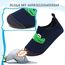 Kyopp Hausschuhe Kinder Junge Mädchen Pantoffeln Atmungsaktive Rutschfest Weich Barfussschuhe für Lauflernschuhe Kleinkinder Schuhe Kindergarten Unisex (Krokodil 36/37EU)