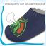 Kyopp Hausschuhe Kinder Junge Mädchen Pantoffeln Atmungsaktive Rutschfest Weich Barfussschuhe für Lauflernschuhe Kleinkinder Schuhe Kindergarten Unisex (Dinosaurier 34/35EU)