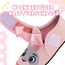 Kyopp Hausschuhe Kinder Junge Mädchen Pantoffeln Atmungsaktive Rutschfest Weich Barfussschuhe für Lauflernschuhe Kleinkinder Schuhe Kindergarten Unisex (Rosa Hase 34/35EU)