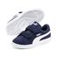 PUMA Unisex Kinder Puma Smash v2 SD V PS Niedrig, Peacoat-Puma White, 34 EU