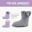 Ladeheid EVA Kinder Jungen Mädchen Gummistiefel Regenschuhe gefüttert Regenstiefel Gummischuhe LA-CA-04 Helllila, 30/31 EU
