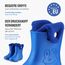 Ladeheid EVA Kinder Jungen Mädchen Gummistiefel Regenschuhe gefüttert Regenstiefel Gummischuhe LA-CA-04 (Blau/Marineblau, 28/29 EU)