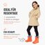 Ladeheid EVA Kinder Jungen Mädchen Gummistiefel Regenschuhe gefüttert Regenstiefel Gummischuhe LA-CA-04 (Orange/Grau, 30/31 EU)