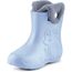 Ladeheid EVA Kinder Jungen Mädchen Gummistiefel Regenschuhe gefüttert Regenstiefel Gummischuhe LA-CA-04 (Hellblau, 32/33 EU)