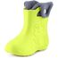 Ladeheid EVA Kinder Jungen Mädchen Gummistiefel Regenschuhe gefüttert Regenstiefel Gummischuhe LA-CA-04 (Limone, 34/35 EU)