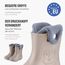 Ladeheid EVA Kinder Jungen Mädchen Gummistiefel Regenschuhe gefüttert Regenstiefel Gummischuhe LA-CA-04 Hellbeige, 30/31 EU