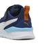 PUMA Kinder Anzarun Lite Kids Sneaker 28.5, Blue Jewel White Vermillion Orange