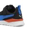 PUMA Kinder Anzarun Lite Kids Sneaker 28.5, Black Hyperlink Blue White Redmazing