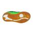 Lico Unisex Kinder Bernie V Hallenschuhe, Grün Marine Weiß, 25 EU